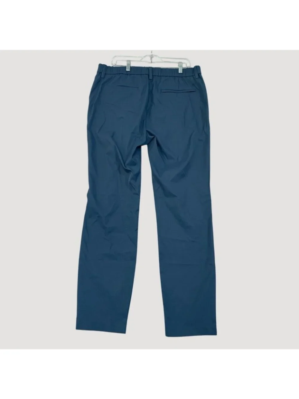 NWOT Banana Republic Commuter Tech Pants Men's 38x34 Navy Blue Flat Front